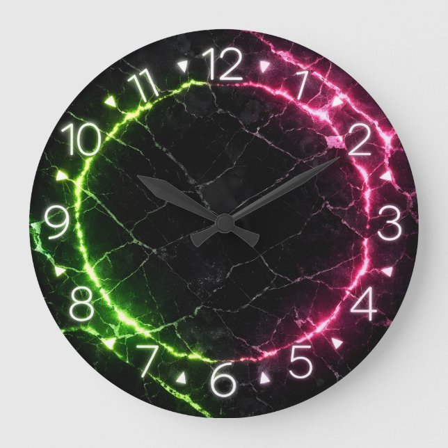 Neon Wall Clock (Front)