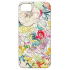 Neon Watercolor Flower iPhone Case