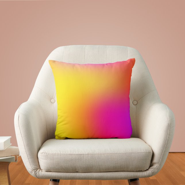 Neon Yellow and Pink  Cushion (Creator Uploaded)