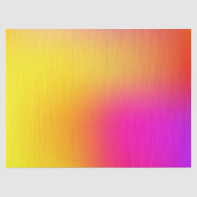 Neon Yellow and Pink Tissue Paper (Front)