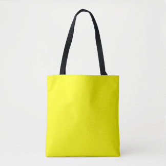 Neon Yellow CUSTOMIZABLE Tote Bag