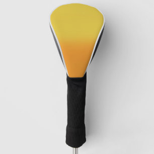 Neon Yellow Gradient – Vibrant Modern Style Golf Head Cover