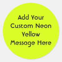 Neon Yellow, High Visibility