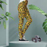 Neon yellow Leopard Animal Print Leggings<br><div class="desc">Animal leopard print Leggings are a bold and fashionable choice with a vivid green background and an intricate leopard print pattern. The unique combination of the striking green colour and the classic leopard print creates a captivating fusion of modern and animalistic aesthetics. These leggings are versatile, suitable for both casual...</div>