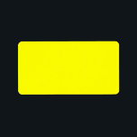 Neon Yellow Solid Colour | Classic Label<br><div class="desc">Neon Yellow - Introducing the timeless allure of the Solid Colour Design: a captivating blend of classic form and elegant simplicity. This design is a celebration of the power and beauty found in a single, striking hue. Exuding sophistication, the solid colour design embraces the essence of minimalism, making it a...</div>