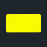 Neon Yellow Solid Colour | Classic Label<br><div class="desc">Neon Yellow - Introducing the timeless allure of the Solid Colour Design: a captivating blend of classic form and elegant simplicity. This design is a celebration of the power and beauty found in a single, striking hue. Exuding sophistication, the solid colour design embraces the essence of minimalism, making it a...</div>