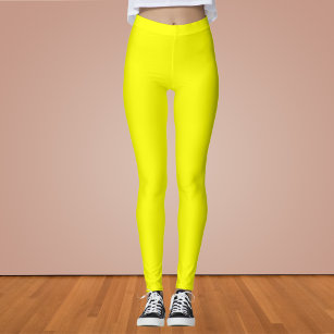 Neon Yellow Leggings