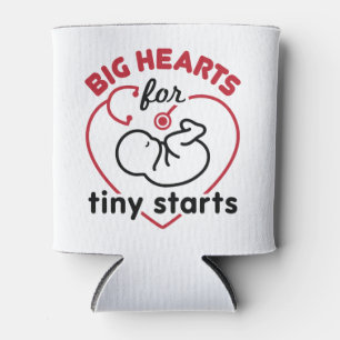 Neonatal NICU Nurse Big Hearts for Tiny Starts Can Cooler