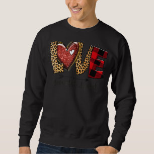Neonatal Nicu Nurse Valentines Day Love Heart Baby Sweatshirt