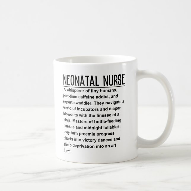 Neonatal nurse coffee mug (Right)