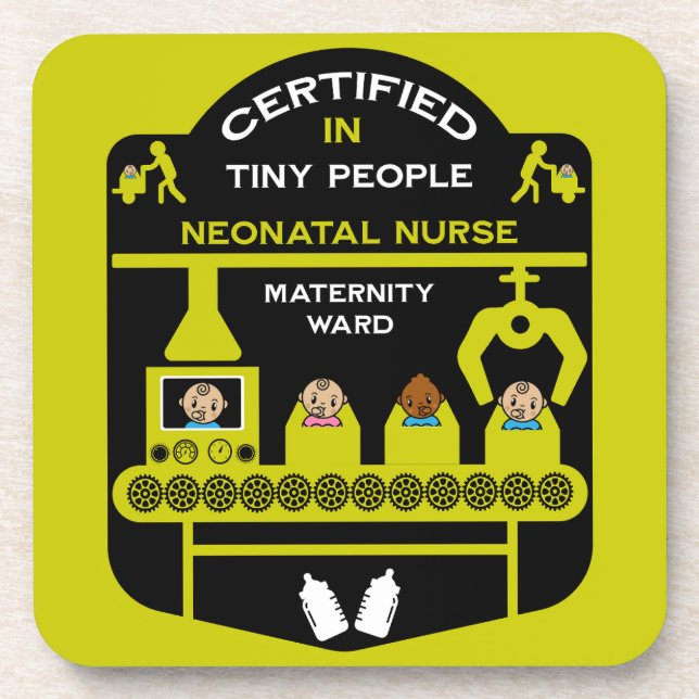 Neonatal Nurse Thank You And Support Gift Coaster (Front)
