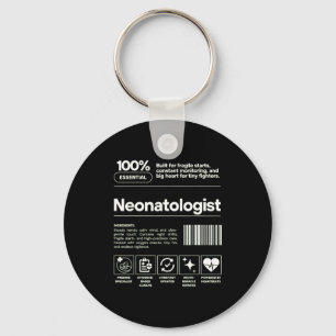 Neonatologist & D Neonatology Gift Nicu Doctor Key Ring