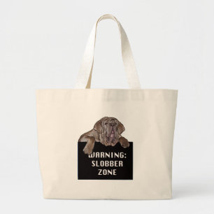 Neopolitan Mastiff Large Tote Bag