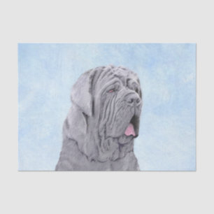 Neopolitan Mastiff Painting - Original Dog Art Tissue Paper