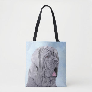Neopolitan Mastiff Painting - Original Dog Art Tote Bag