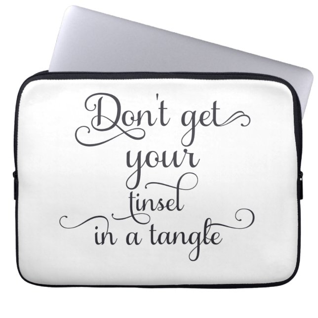 Neoprene Laptop Sleeve 13 inch (Front)