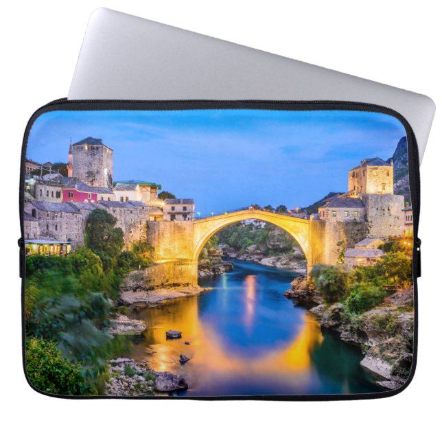 Neoprene Laptop Sleeve 13 inch Mostar (Front)