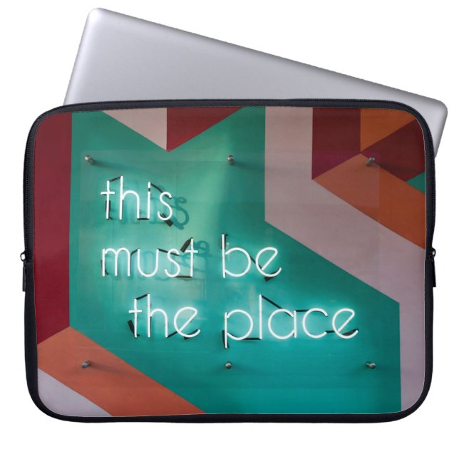 Neoprene Laptop Sleeve 15 inch (Front)