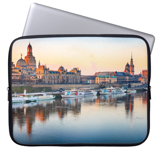 Neoprene Laptop Sleeve 15 inch Dresden (Front)
