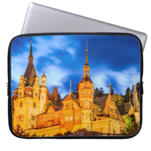 Neoprene Laptop Sleeve 15 inch Peles castle Sinaia