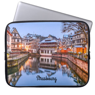 Neoprene Laptop Sleeve 15 inch Strasbourg