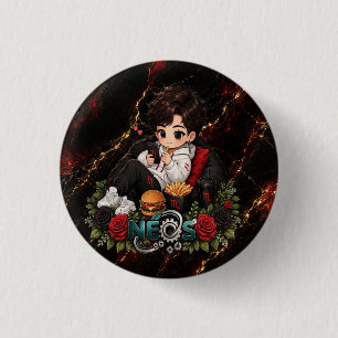 Neos Kawaii Zodiac Scorpio 3 Cm Round Badge