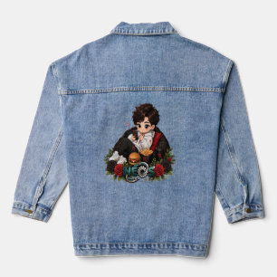 Neos Kawaii Zodiac Scorpio Denim Jacket