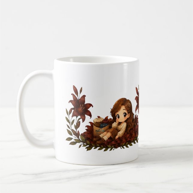 Neos Kawaii Zodiac Virgo Coffee Mug (Left)