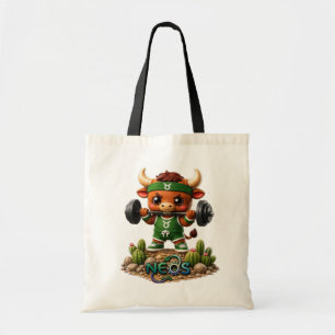 Neos Zodiac Kawaii Taurus Tote Bag
