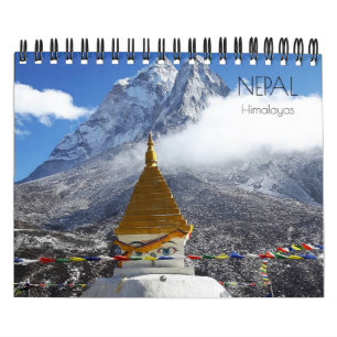 Nepal 2025 Calendar / Himalayas