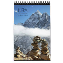 Nepal 2027 Calendar, Sagarmatha / Everest Trek