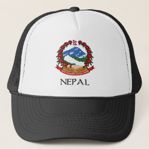 Nepal Coat of Arms Trucker Hat