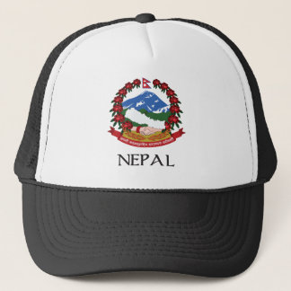 Nepal Coat of Arms Trucker Hat