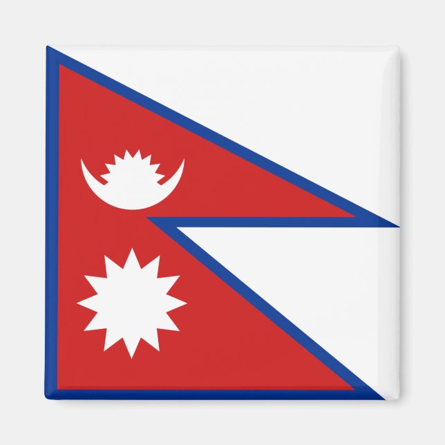 Nepal Flag Magnet (Front)