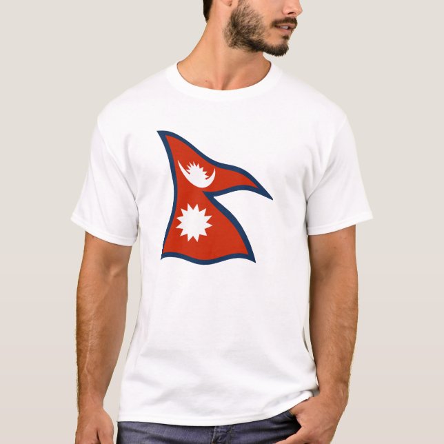 Nepal Flag Shirt (Front)