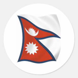 Nepal Flag Sticker