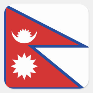 Nepal Flag Sticker