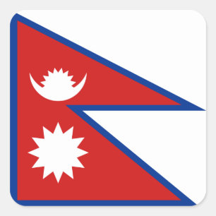 Nepal Flag Sticker