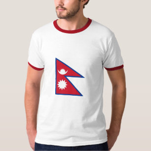 nepal flag T-Shirt