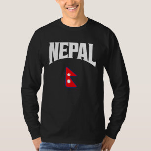 Nepal Flag T-Shirt