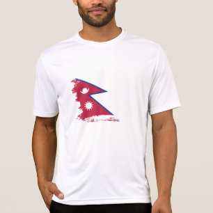 Nepal flag T-Shirt