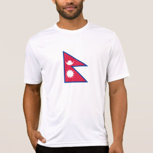 Nepal Flag T-Shirt