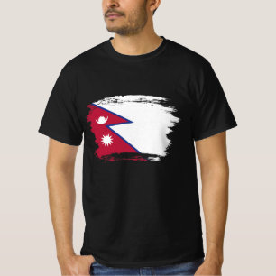 Nepal flag T-Shirt