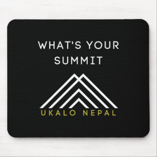 Nepal Hiking Climbing Apparel Mouse Pad