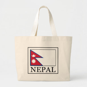 Nepal Large Tote Bag
