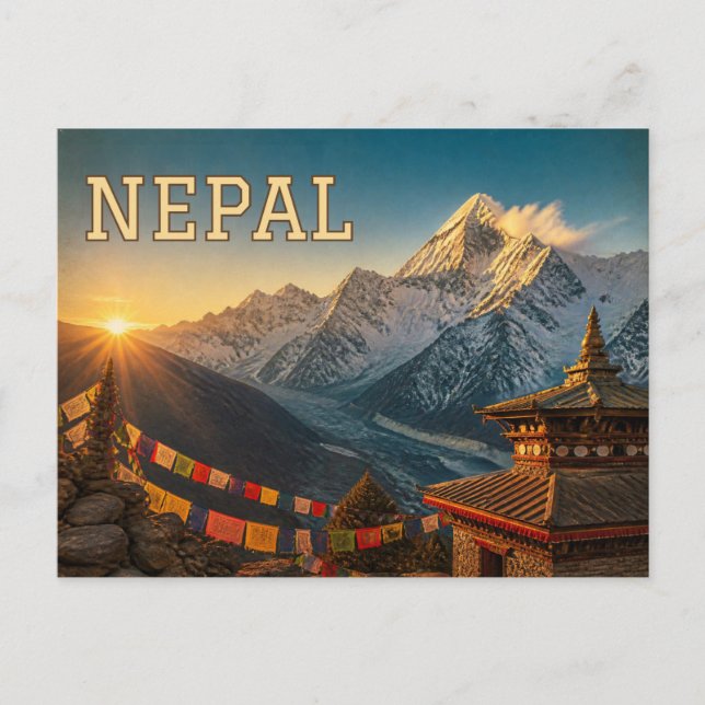 Nepal Postcard (Front)