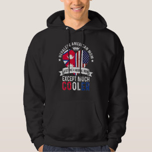 Nepalese American Mum Mothers Day Mama Country Nep Hoodie