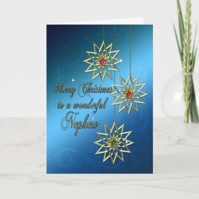 Nephew Christmas card (Front)