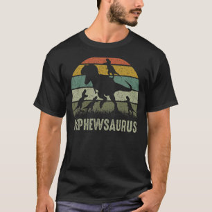 Nephew Dinosaur T Rex Nephewsaurus 4 kids Family M T-Shirt