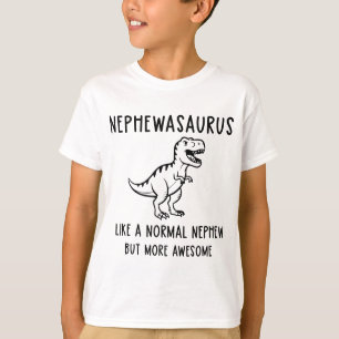 Nephew Dinosaur Tshirt   Nephewasaurus T-Shirt
